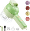 Ensemble de Coupe-légumes électrique Portable 4 en 1